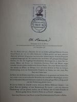 Berlin Erstagsblätter mit den Anfängen im Lindner Binder #MA006
