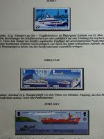 Motiv Schiffe kleine Sammlung im Lindner Binder #MA009