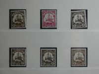 Motiv Schiffe kleine Sammlung im Lindner Binder #MA009