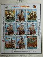 Motiv Schiffe kleine Sammlung im Lindner Binder #MA010