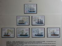 Motiv Schiffe kleine Sammlung im Lindner Binder #MA010