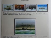 Motiv Schiffe kleine Sammlung im Lindner Binder #MA010
