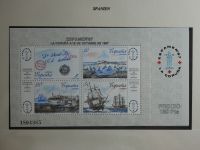 Motiv Schiffe kleine Sammlung im Lindner Binder #MA010