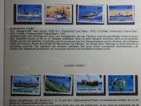 Motiv Schiffe kleine Sammlung im Lindner Binder #MA011