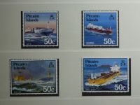 Motiv Schiffe kleine Sammlung im Lindner Binder #MA011