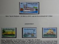 Motiv Schiffe kleine Sammlung im Lindner Binder #MA011