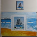 Motiv Schiffe kleine Sammlung im Lindner Binder #MA011