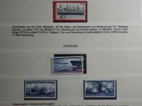 Motiv Schiffe kleine Sammlung im Lindner Binder #MA011