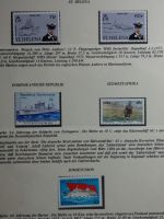 Motiv Schiffe kleine Sammlung im Lindner Binder #MA011