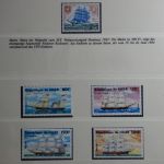 Motiv Schiffe kleine Sammlung im Lindner Binder #MA011