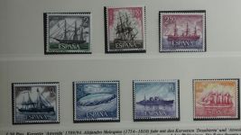 Motiv Schiffe kleine Sammlung im Lindner Binder #MA011