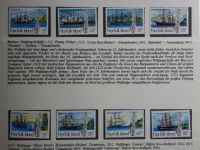 Motiv Schiffe kleine Sammlung im Lindner Binder #MA011