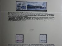 Motiv Schiffe kleine Sammlung im Lindner Binder #MA011