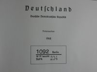 SBZ und DDR mit Anfängen teilbesammelt im Lindner Album #MA015