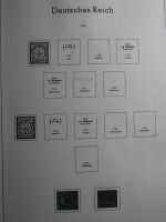 Deutschland Allgemein ab Deutschem Reich besammelt auf Schaubek Blättern #MA016