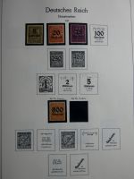 Deutschland Allgemein ab Deutschem Reich besammelt auf Schaubek Blättern #MA016