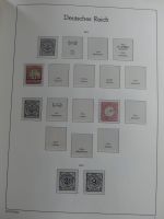 Deutsches Reich ab Brustschild teilbesammelt im Leuchtturm Vordruck #MA031