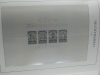 Deutsches Reich ab Brustschild teilbesammelt im Leuchtturm Vordruck #MA031