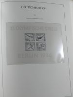 Deutsches Reich ab Brustschild teilbesammelt im Leuchtturm Vordruck #MA031