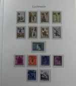 Liechtenstein 1976-1989 ** besammelt im Borek Vordruck #MA033