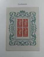 Liechtenstein 1976-1989 ** besammelt im Borek Vordruck #MA033