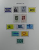 Liechtenstein 1976-1989 ** besammelt im Borek Vordruck #MA033