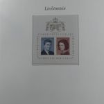 Liechtenstein 1976-1989 ** besammelt im Borek Vordruck #MA033