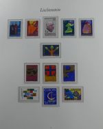 Liechtenstein 1976-1989 ** besammelt im Borek Vordruck #MA033