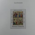 Liechtenstein 1976-1989 ** besammelt im Borek Vordruck #MA033