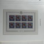 Liechtenstein 1976-1989 ** besammelt im Borek Vordruck #MA033
