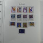 Liechtenstein 1976-1989 ** besammelt im Borek Vordruck #MA033