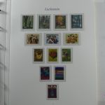 Liechtenstein 1976-1989 ** besammelt im Borek Vordruck #MA033