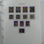 Liechtenstein 1976-1989 ** besammelt im Borek Vordruck #MA033