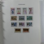 Liechtenstein 1976-1989 ** besammelt im Borek Vordruck #MA033