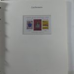 Liechtenstein 1976-1989 ** besammelt im Borek Vordruck #MA033