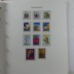 Liechtenstein 1976-1989 ** besammelt im Borek Vordruck #MA033