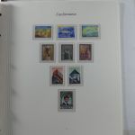 Liechtenstein 1976-1989 ** besammelt im Borek Vordruck #MA033