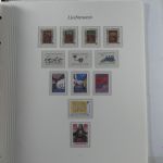 Liechtenstein 1976-1989 ** besammelt im Borek Vordruck #MA033