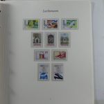 Liechtenstein 1976-1989 ** besammelt im Borek Vordruck #MA033