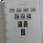 Liechtenstein 1976-1989 ** besammelt im Borek Vordruck #MA033