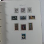 Liechtenstein 1976-1989 ** besammelt im Borek Vordruck #MA033
