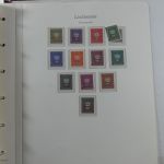 Liechtenstein 1976-1989 ** besammelt im Borek Vordruck #MA033