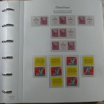 DDR Zusammendrucke ** besammelt in 3 Borek Binder #MA038