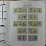 DDR Zusammendrucke ** besammelt in 3 Borek Binder #MA038
