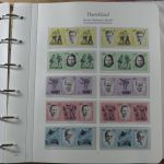 DDR Zusammendrucke ** besammelt in 3 Borek Binder #MA038