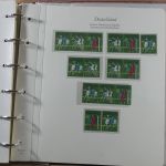 DDR Zusammendrucke ** besammelt in 3 Borek Binder #MA038
