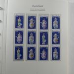 DDR Zusammendrucke ** besammelt in 3 Borek Binder #MA038