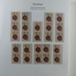 DDR Zusammendrucke ** besammelt in 3 Borek Binder #MA038
