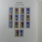 DDR Zusammendrucke ** besammelt in 3 Borek Binder #MA038