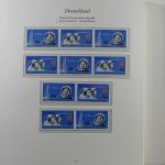 DDR Zusammendrucke ** besammelt in 3 Borek Binder #MA038